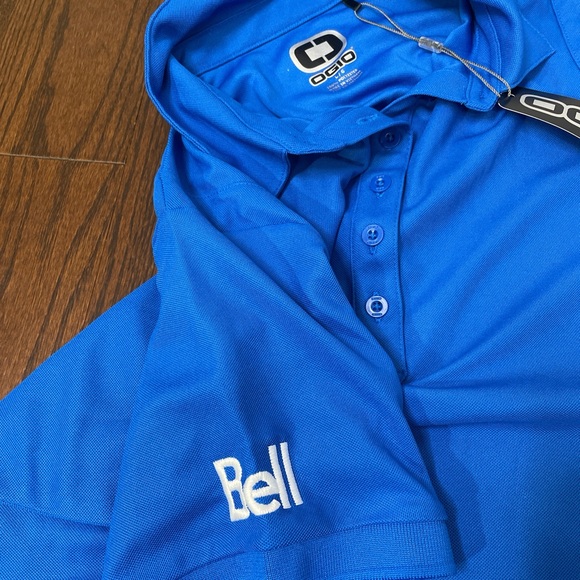 BRAND NEW Large Vintage Unisex BELL Canada OGIO Polo Shirt - Picture 2 of 6
